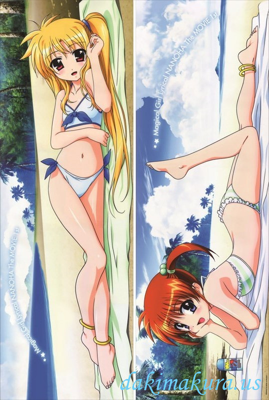 Magical Girl Lyrical Nanoha - Fate Testarossa Anime Dakimakura Pillow Cover